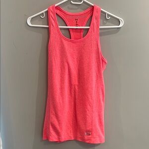 UNDER ARMOUR Pink Sleeveless Fitted Tank Top